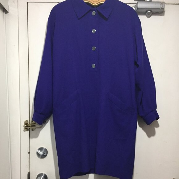 HARTNELL LONDON WOOL LONG SLEEVE DRESSES SIZE 16 - Picture 4 of 10